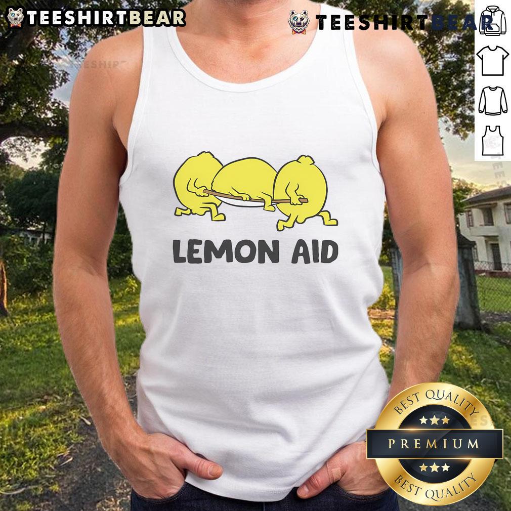 Funny lemons lover tank top featuring a lemon pun and lemonade design, perfect for summer fun and citrus enthusiasts.