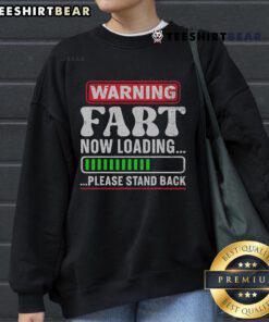 Alt Text: Funny warning sweatshirt with sarcastic text, May Contain Alcohol, perfect for casual drinking humor lovers.
