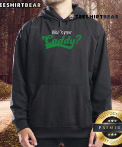 Funny Who's Your Caddy hoodie for golf players, perfect for caddy costume tournaments and golf-themed events.