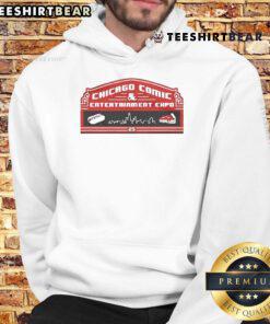 8-bit stadium hoodie from Good at C2E2 Chicago Comic and Entertainment Expo, showcasing retro gaming style.