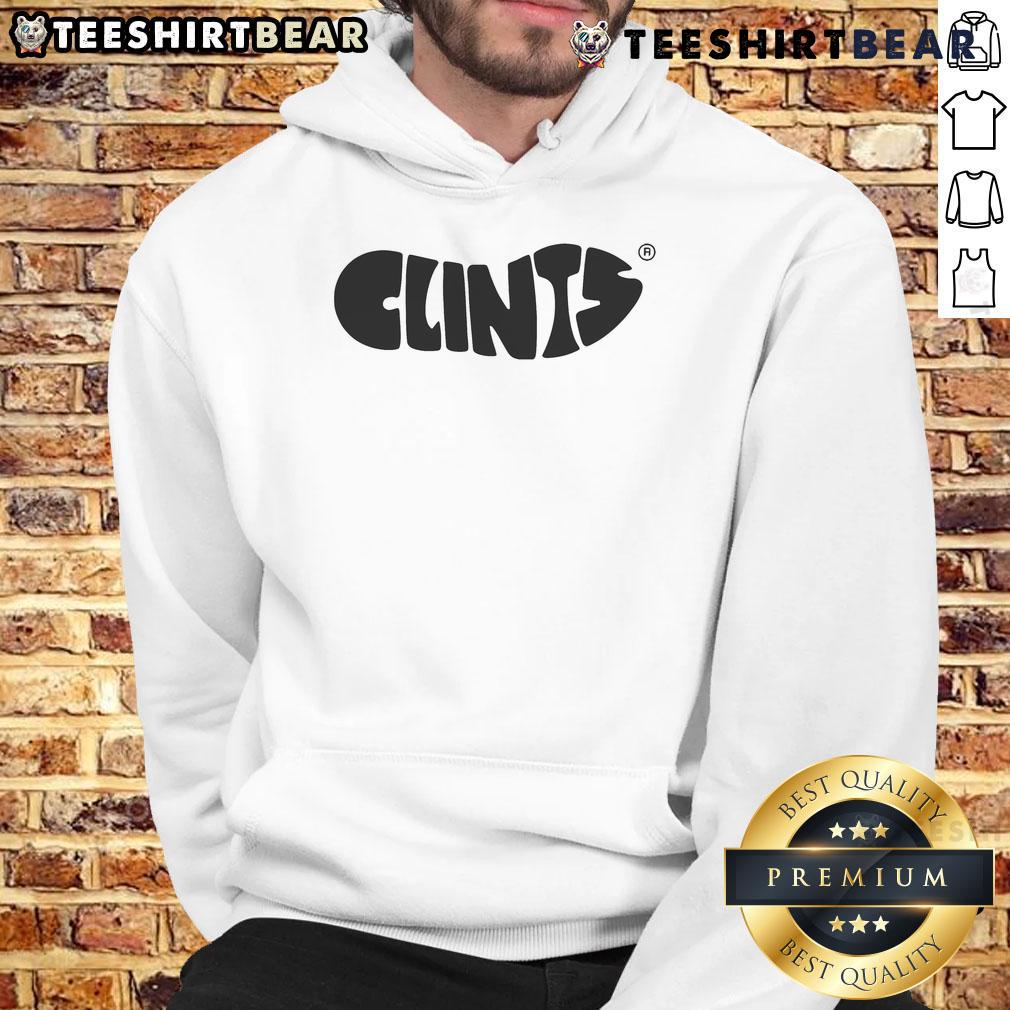 Good Clints Reg Hoodie in navy blue, featuring a stylish design and comfortable fit for casual wear.