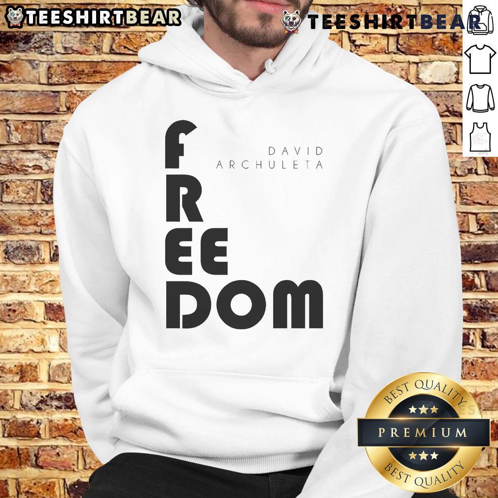 Good David Archuleta Freedom Block Hoodie featuring vibrant colors and stylish design, perfect for fans and casual wear.