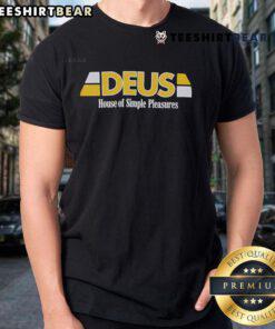 Good Deus House of Simple Pleasures T-Shirt featuring a minimalist design and soft fabric for everyday comfort.