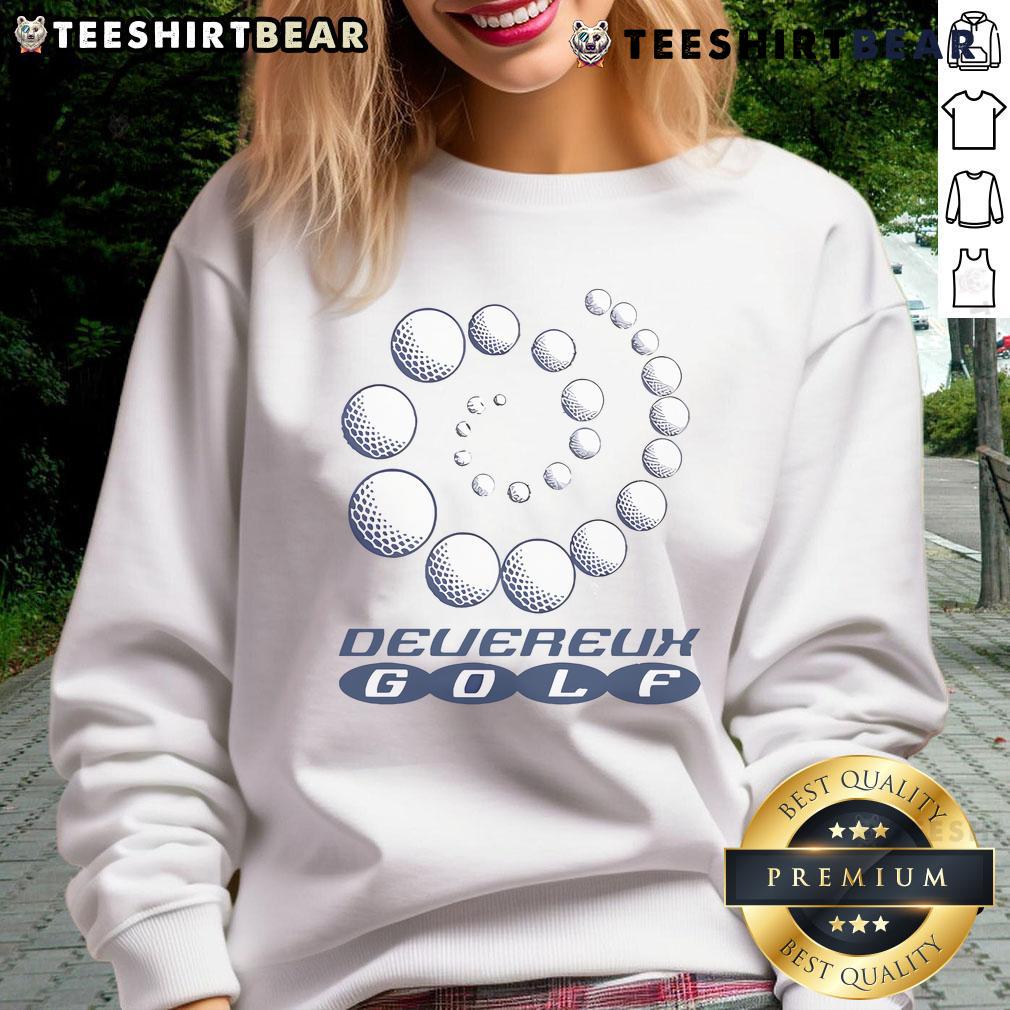 Good Golfnosis Devereux Golf Sweatshirt in stylish design, perfect for golfers seeking comfort and performance on the course.