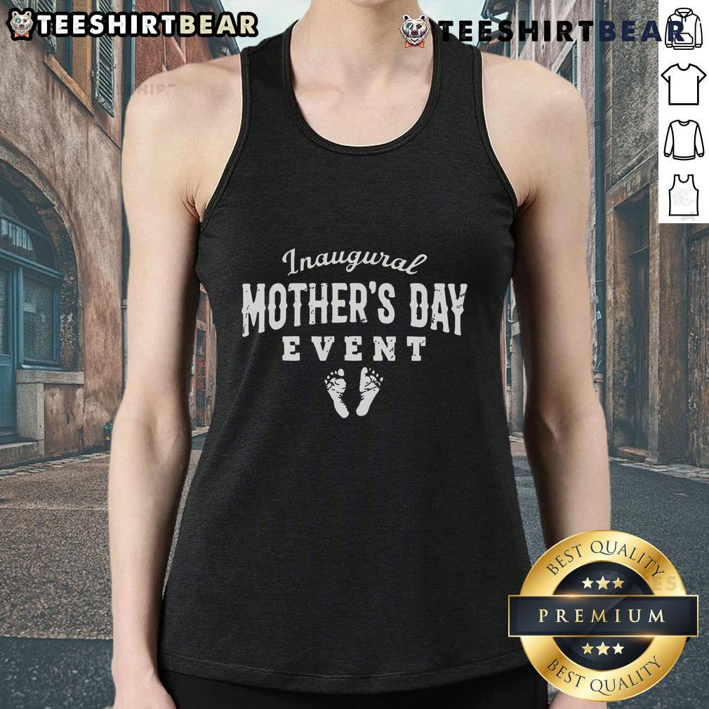 Good Inaugural Mother's Day Event Tank Top featuring a colorful design celebrating moms and their special day.