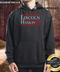 Good Lincoln Hamlin 60 Campaign hoodie featuring Republican and Democrat designs, perfect for political enthusiasts.