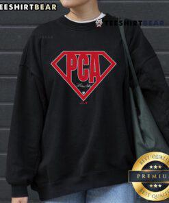 Alt Text: Good Pete Crow Armstrong Super PCA sweatshirt in vibrant colors, perfect for baseball fans and stylish comfort.