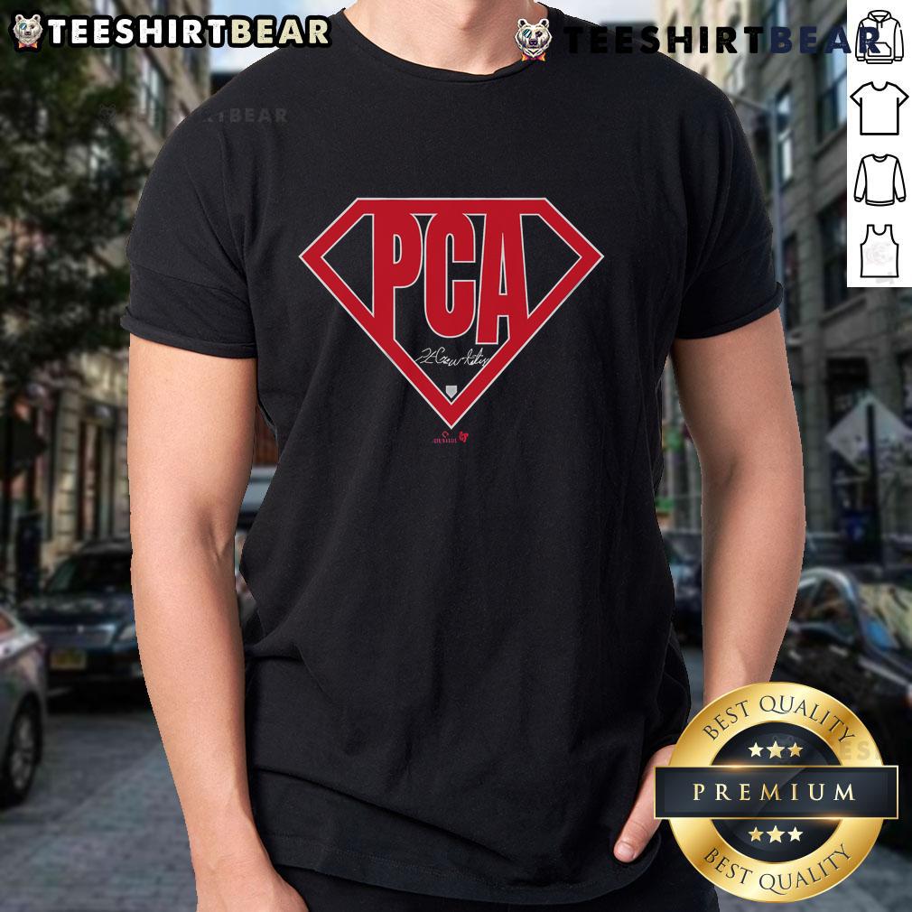 Good Pete Crow-Armstrong Super PCA T-Shirt featuring vibrant design, perfect for baseball fans and collectors.
