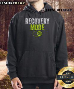 Good Recovery Mode On Hoodie in soft fabric, perfect for workouts and relaxation, featuring a stylish graphic design.