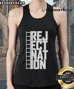 Good Reject Nation film strip design on a stylish The Reel Rejects tank top for fans of indie movies.
