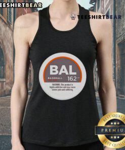 Good Severe Pain and Suffering Baltimore Orioles baseball tank top featuring team logo and vibrant colors.