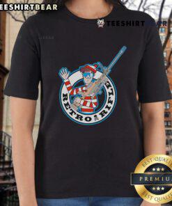 Good Waldo Retro Rifle Ladies Tee featuring a vintage design, perfect for casual outings and rifle enthusiasts.