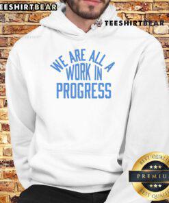 Nice AFSP We Are All A Work In Progress hoodie in a stylish design, promoting mental health awareness and support.