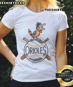 Nice Baltimore Orioles 54 Ladies Tee featuring stylish design and team colors, perfect for baseball fans.