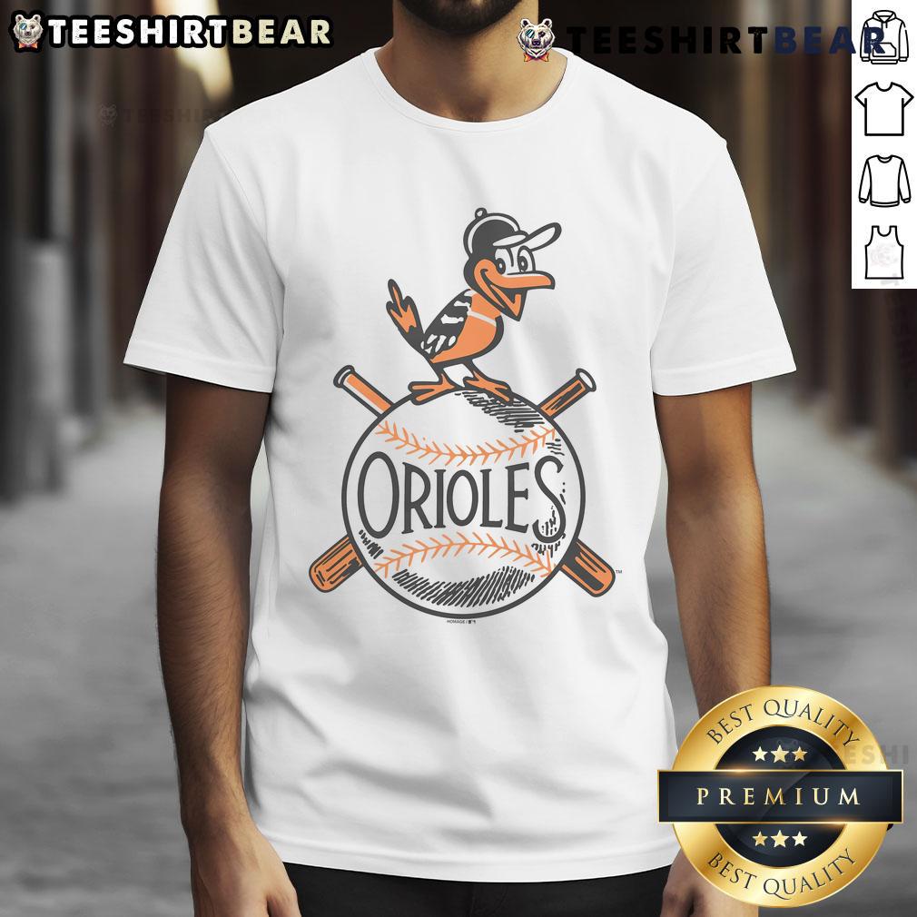 Nice Baltimore Orioles '54 T-Shirt featuring vintage design and vibrant colors, perfect for baseball fans.