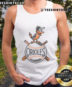 Stylish Nice Baltimore Orioles 54 tank top featuring team colors and logo, perfect for casual summer outings and sports fans.
