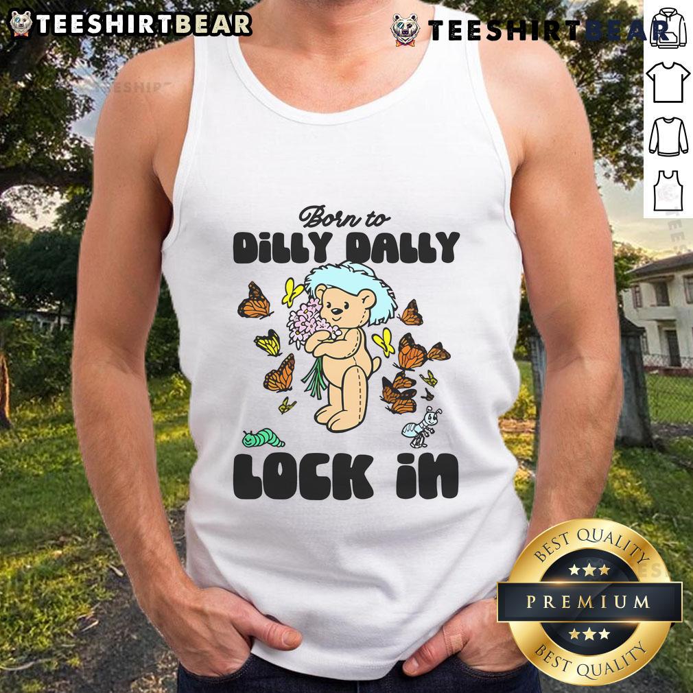Nice Born To Dilly Dally Lock In Tank Top featuring a vibrant design, perfect for casual summer outfits.