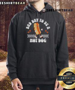 4th of July hoodie with a nice checkered design, featuring a humorous 'Bad Day to Be a Hot Dog' graphic.