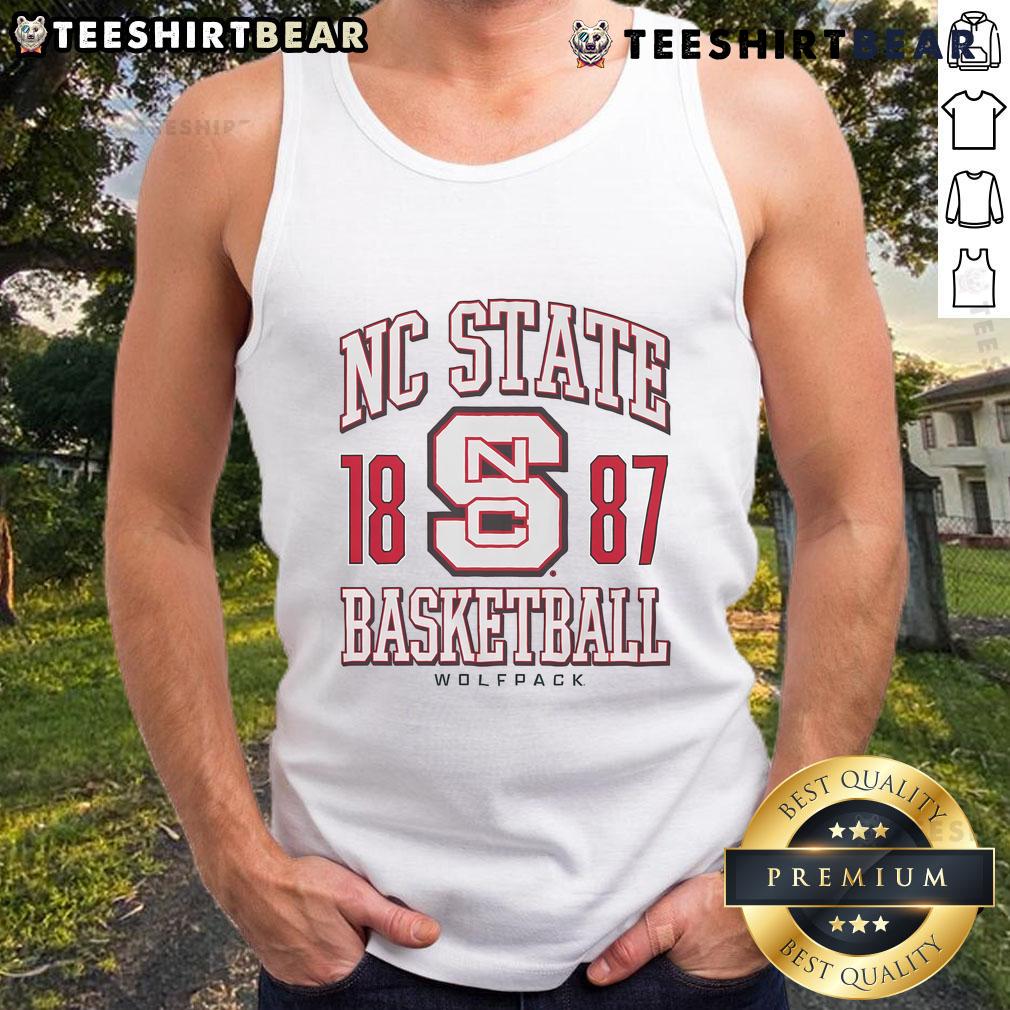 Nice NC State Wolfpack basketball tank top featuring bold team colors and logo, perfect for game day and fan apparel.