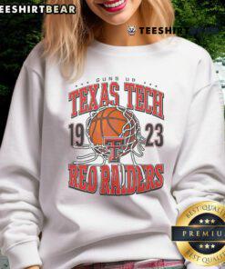 Alt Text: Nice Texas Tech Red Raiders Cut The Net Sweatshirt featuring bold team logo and vibrant colors, perfect for fans.