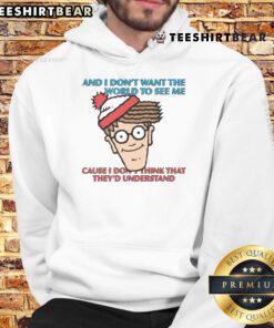 Official Where's Waldo hoodie featuring a colorful design, perfect for fans of the classic puzzle book and stylish comfort.