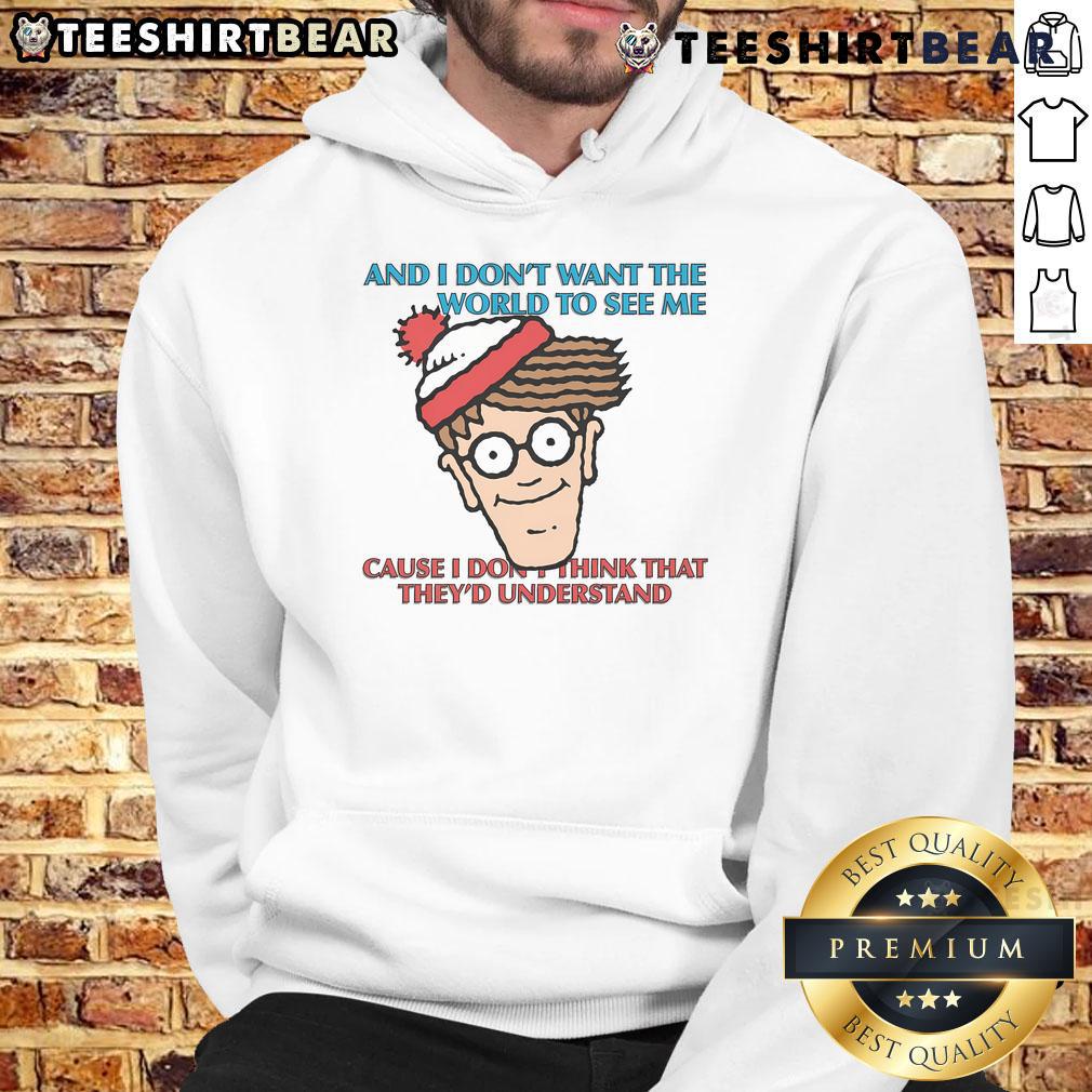Official Where's Waldo hoodie featuring a colorful design, perfect for fans of the classic puzzle book and stylish comfort.