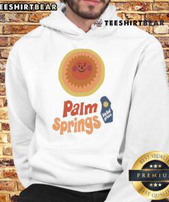Official Big Bud Press Tourist Palm Springs 2025 hoodie featuring vibrant graphics and trendy design for stylish visitors.