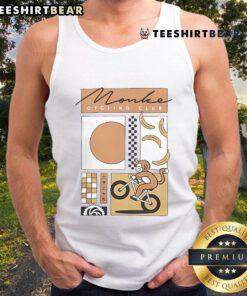 Alt Text: Official Cdawgva Monke Cycling Club tank top featuring a unique design for cycling enthusiasts.