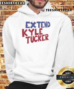 Official Extend Kyle Tucker Hoodie featuring team colors and logo, perfect for fans and stylish casual wear.