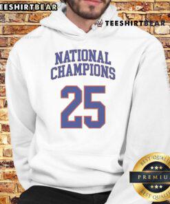 Official Florida National Champions 25 Hoodie featuring team colors and logo, perfect for fans and supporters.