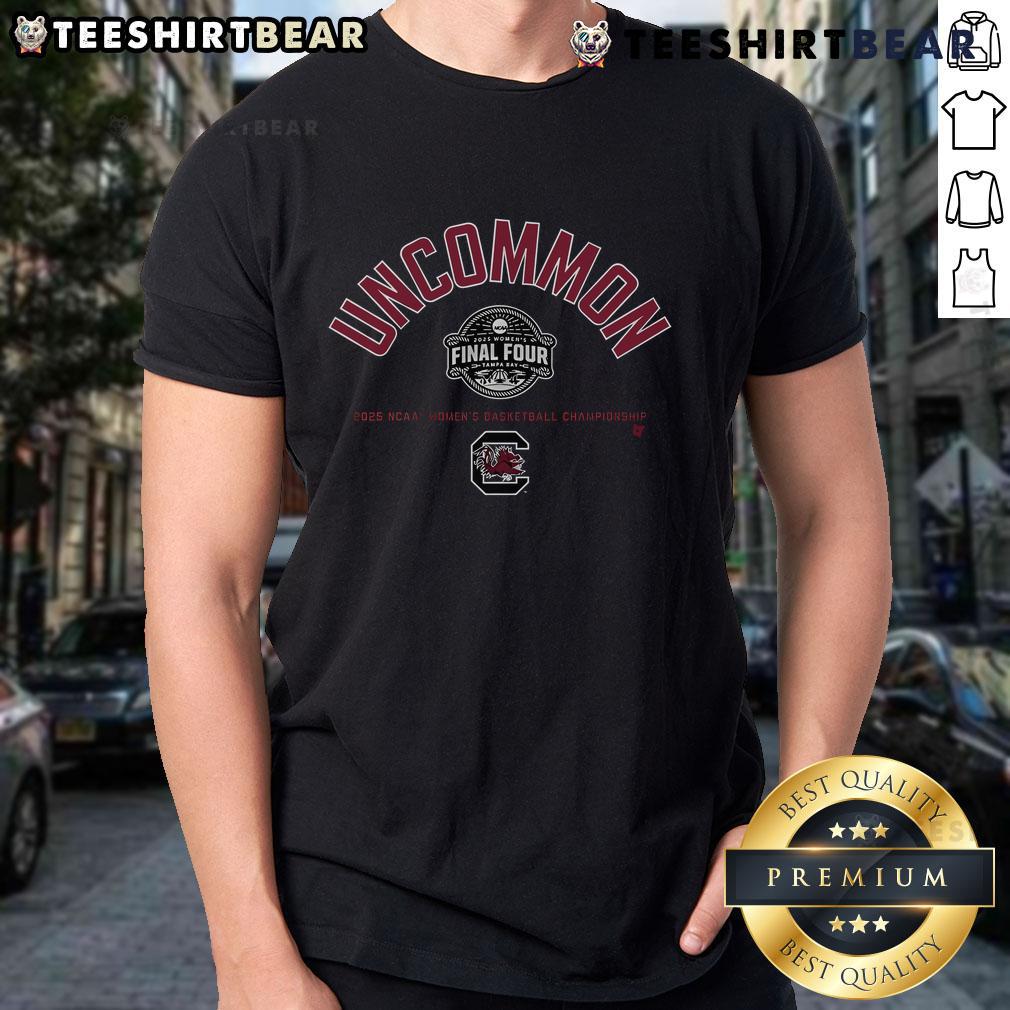 Official South Carolina Basketball Uncommon Final Four T-Shirt featuring team colors and logo, perfect for fans.