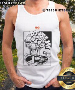 Official Triple J 50 Years Double Jay Rock 1540 tank top featuring a bold design celebrating Triple J's anniversary.