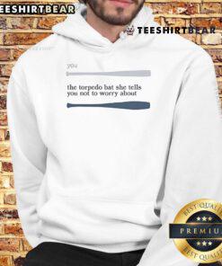 Official You The Torpedo Bat hoodie featuring a stylish design, perfect for casual wear and fans of the brand.