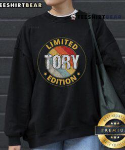 Original Tory Limited Edition Retro Sweatshirt featuring vintage design and comfortable fit, perfect for stylish casual wear.