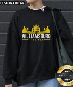 Original Williamsburg Virginia Colonial sweatshirt featuring historic design and comfortable fabric for casual wear.