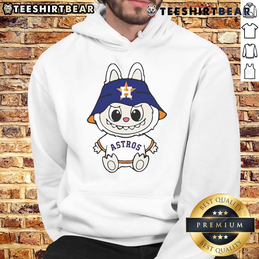 Premium Labubu Houston Astros Hoodie featuring team logo and stylish design for ultimate fan comfort and support.