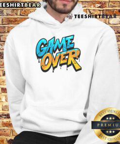 Stylish Pretty Game Over Gamer Hoodie in vibrant colors, perfect for gaming enthusiasts and cozy casual wear.