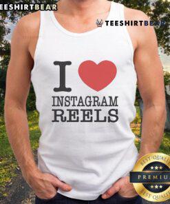 Pretty Tamir Omari I Love Instagram Reels tank top, featuring a stylish design perfect for social media enthusiasts.
