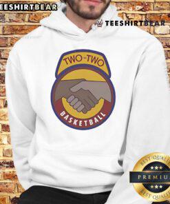 Top Cant Jump Two On Two Basketball Hoodie featuring a stylish design and comfortable fit for basketball enthusiasts.