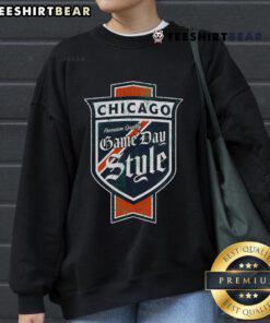Top Chicago Pride Windy City Classic Beer Label Sweatshirt featuring vibrant design for LGBTQ+ celebration and style.