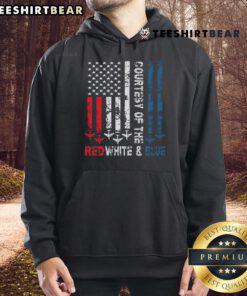 Vintage America US flag hoodie featuring red, white, and blue design, perfect for patriotic style and comfort.