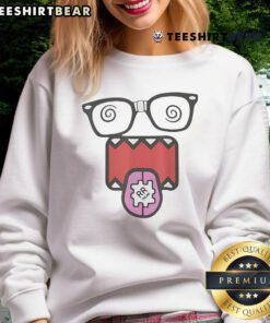 Top Dizzy Domo Ku fashion cartoon sweatshirt featuring vibrant colors and playful design, perfect for casual wear.