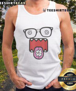 Colorful Top Dizzy Domo Ku fashion cartoon tank top featuring a playful design, perfect for casual summer outfits.