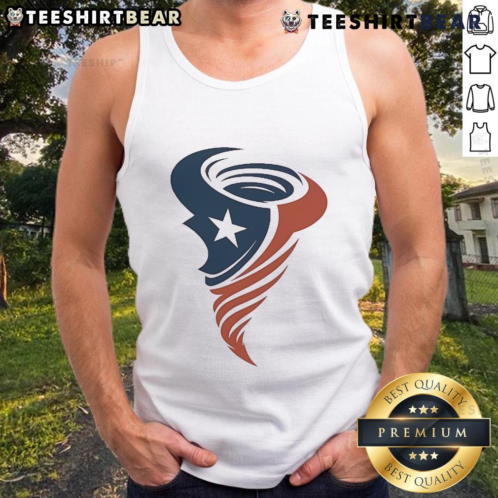 Stylish Top Houston Texans Cyclones tank top featuring vibrant team colors and logo, perfect for game day attire.