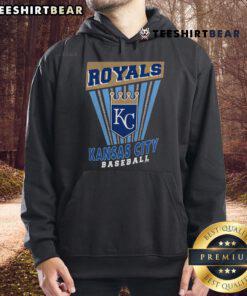 Top Kansas City Royals baseball starter hoodie in royal blue, featuring team logo and stylish design for fans.