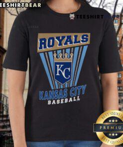 Top Kansas City Royals baseball starter ladies tee featuring team logo and stylish design for female fans.