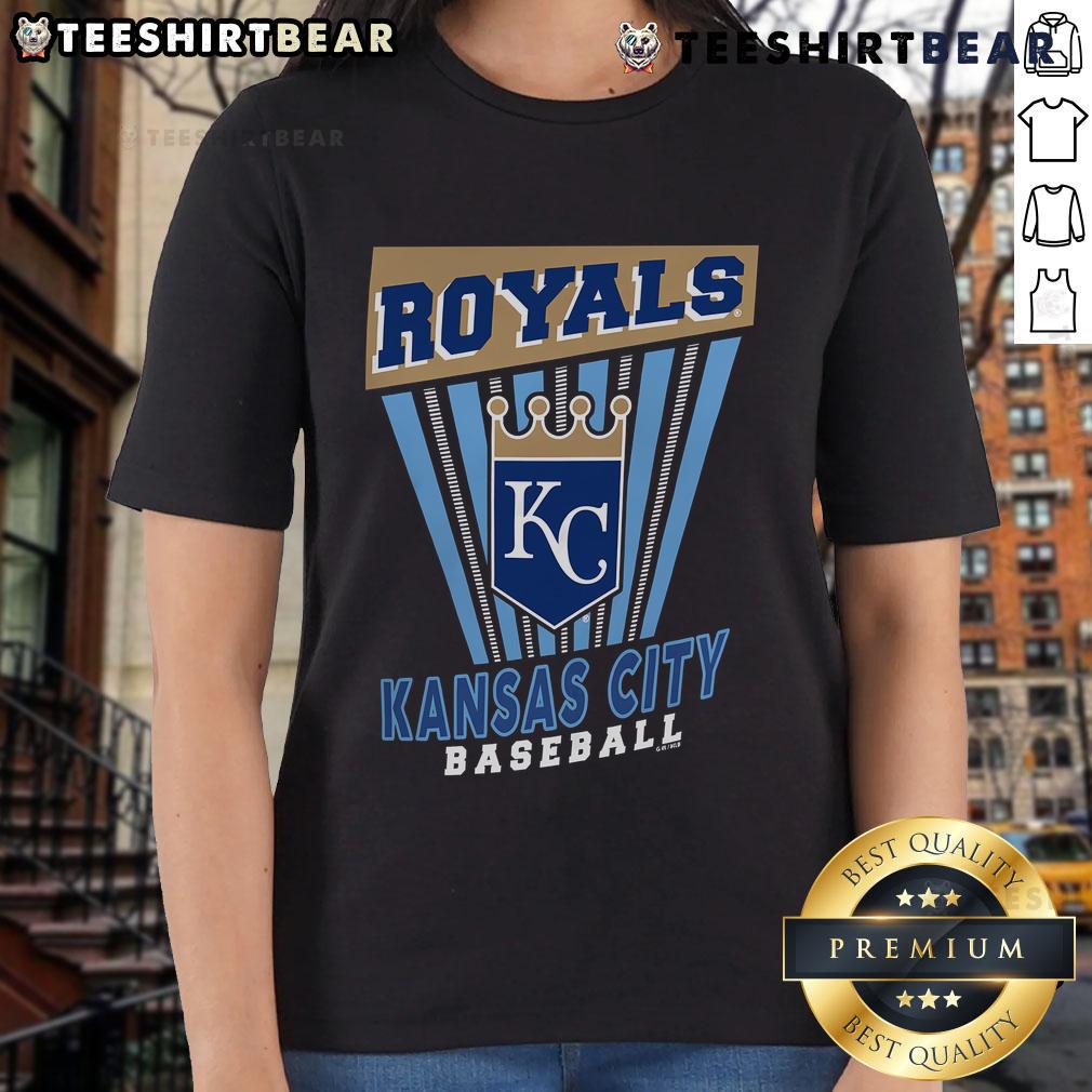 Top Kansas City Royals baseball starter ladies tee featuring team logo and stylish design for female fans.