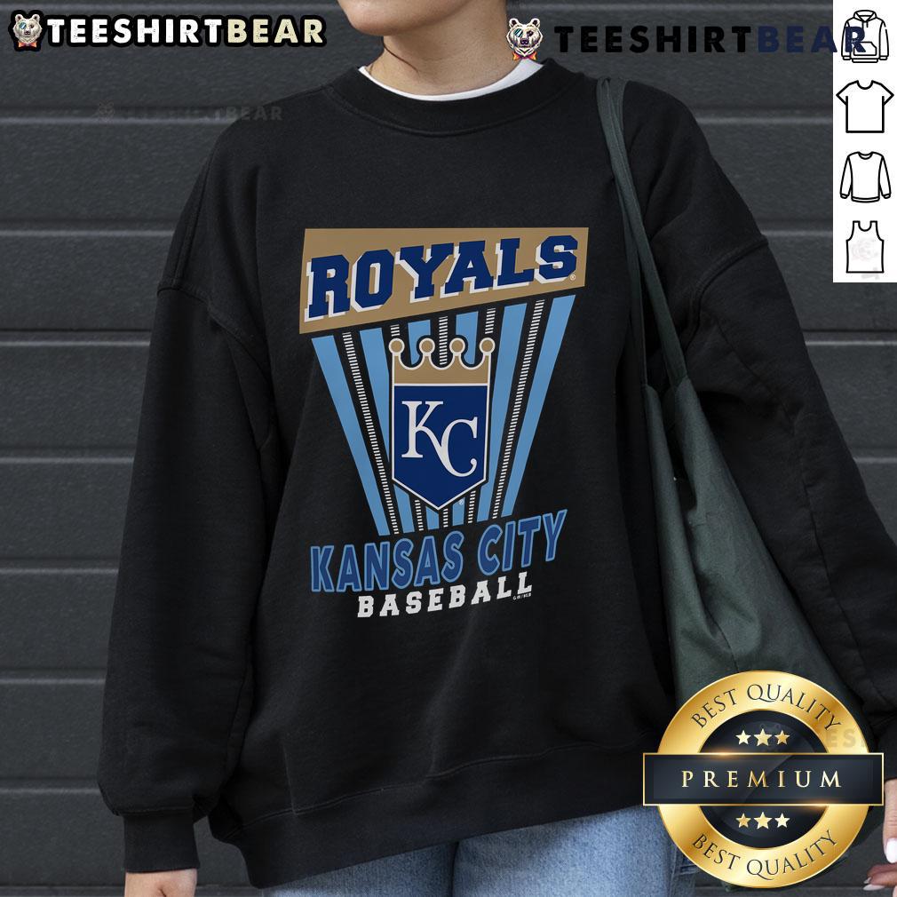 Top Kansas City Royals baseball starter sweatshirt featuring team logo and vibrant colors, perfect for fans and casual wear.