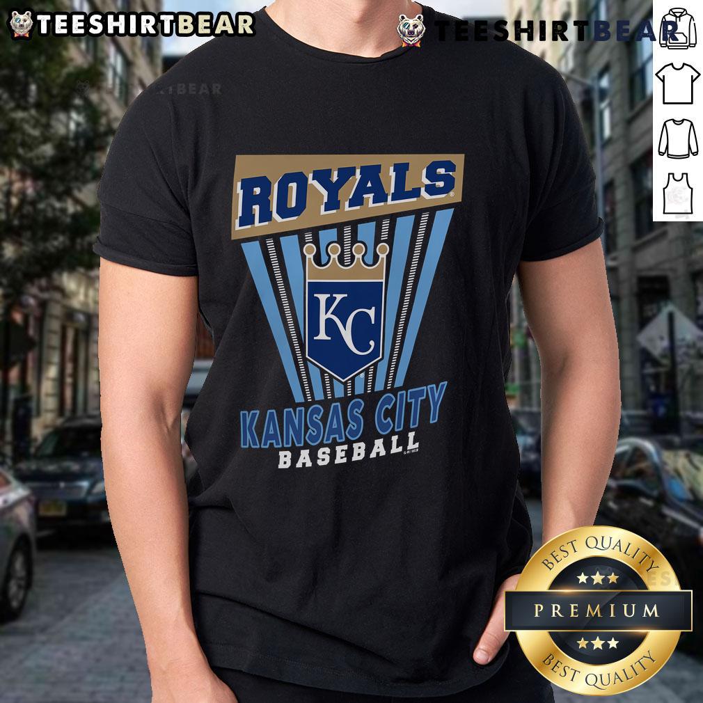 Top Kansas City Royals baseball starter t-shirt featuring team logo and colors, perfect for fans and game day wear.