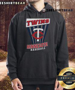 Top Minnesota Twins baseball starter hoodie in navy blue with team logo, perfect for fans and casual wear.